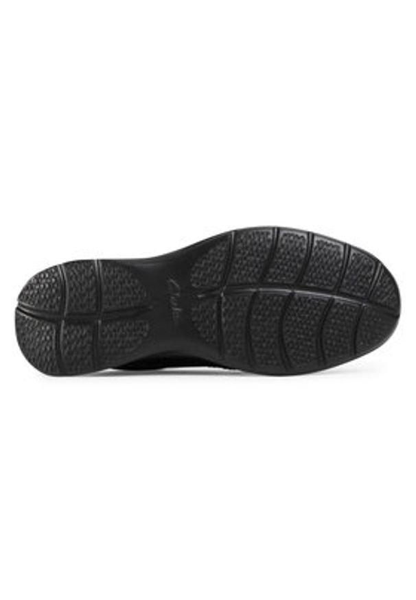 Clarks Półbuty Cotrell Free 261315937 Czarny. Kolor: czarny. Materiał: skóra