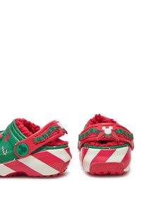 Crocs Klapki Classic Mickey Xmass Lined Clog T 210815 Zielony. Kolor: zielony