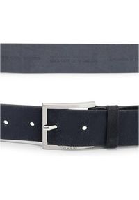 Hugo - HUGO Pasek Męski 50497455 Czarny. Kolor: czarny. Materiał: zamsz, skóra #2