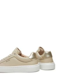 Calvin Klein Sneakersy Cupsole Lace Up W/Ml HW0HW02288 Écru. Materiał: skóra #5
