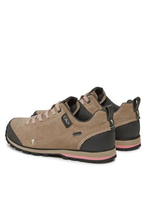 CMP Trekkingi Elettra Low Wmn Hiking Shoe Wp 38Q4616 Beżowy. Kolor: beżowy. Materiał: zamsz, skóra