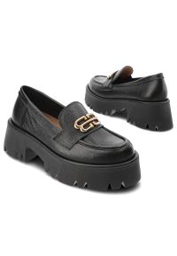 Czarne Mokasyny Armodo Wygodne Obuwie Damskie. Zapięcie: bez zapięcia. Kolor: czarny. Materiał: jeans, nubuk. Styl: klasyczny, elegancki #7