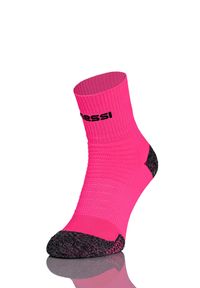 NESSI SPORTSWEAR - Skarpety sportowe Unisex Nessi Sportswear Trail U Termoaktywne. Kolor: różowy. Sport: bieganie