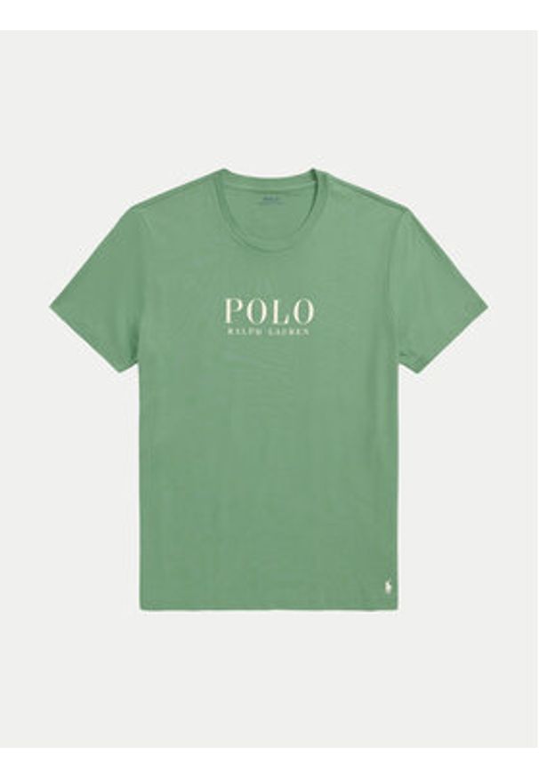 Polo Ralph Lauren T-Shirt 714899613017 Zielony Regular Fit. Typ kołnierza: polo. Kolor: zielony. Materiał: bawełna