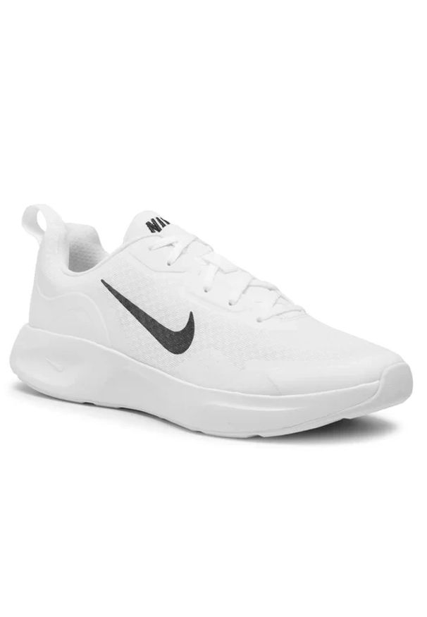 Nike - NIKE WEARALLDAY Sneskersy męskie. Okazja: na co dzień. Kolor: biały. Materiał: guma, materiał. Szerokość cholewki: normalna. Sport: turystyka piesza