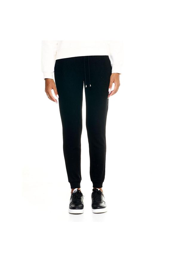 LEONE 1947 APPAREL - Damskie spodnie dresowe Leone Winter Chic Boxing. Kolor: czarny. Materiał: dresówka. Sport: fitness