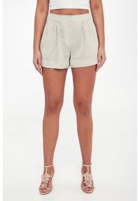 Twinset Milano - Szorty damskie lniane TWINSET. Materiał: len #3