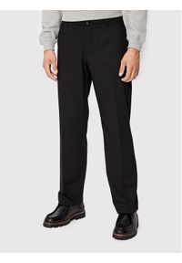 Woodbird Spodnie materiałowe Eik 2116-206 Czarny Regular Fit. Kolor: czarny. Materiał: syntetyk #1