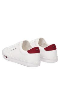 TOMMY HILFIGER - Tommy Hilfiger Tenisówki Vulc Core Rwb Long FM0FM05813 Biały. Kolor: biały. Materiał: materiał #5