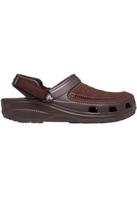 Chodaki męskie Crocs Yukon Vista II LR Clog. Kolor: brązowy