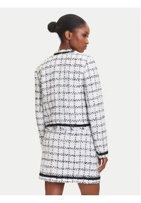 Karl Lagerfeld - KARL LAGERFELD Marynarka A3W14038 Écru Regular Fit. Typ kołnierza: dekolt w karo. Materiał: syntetyk #4