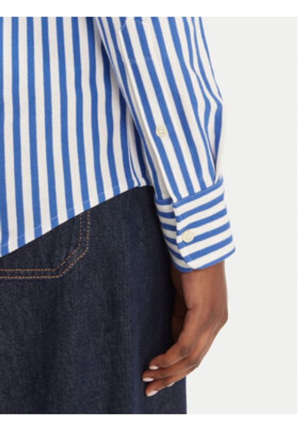 Polo Ralph Lauren Koszula 211910131500 Niebieski Classic Fit. Typ kołnierza: polo. Kolor: niebieski. Materiał: bawełna