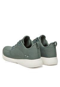 skechers - Skechers Sneakersy Bobs Squad-Tough Talk 32504/SAGE Zielony. Kolor: zielony. Materiał: materiał