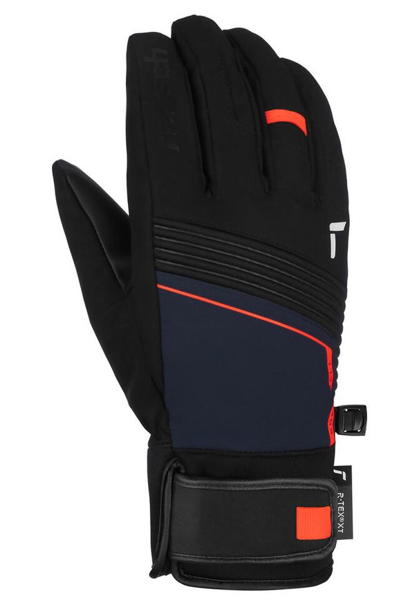 Reusch - Rękawice REUSCH Louis R-TEX® XT. Kolor: czarny, niebieski, wielokolorowy. Sezon: zima. Sport: narciarstwo