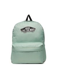 Vans Plecak Old Skool Classic VN000H4YEMW1 Zielony. Kolor: zielony. Materiał: materiał #3