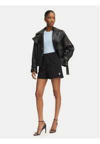 Hugo - HUGO Szorty sportowe Ninosta 50536943 Czarny Relaxed Fit. Kolor: czarny. Materiał: bawełna #2