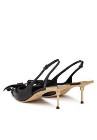 Elisabetta Franchi Sandały SA-05L-51E2 Czarny. Kolor: czarny. Materiał: skóra