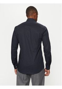 Calvin Klein Koszula K10K113846 Granatowy Slim Fit. Kolor: niebieski. Materiał: bawełna #2