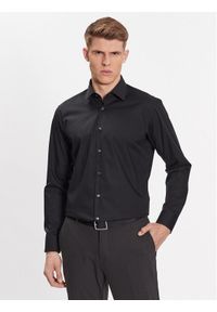 BOSS - Boss Koszula 50473265 Czarny Regular Fit. Kolor: czarny. Materiał: bawełna #1