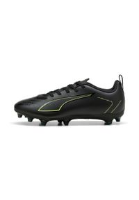 Dziecięce buty piłkarskie Puma Ultra 6 Play FG/AG. Kolor: czarny. Sport: piłka nożna #1