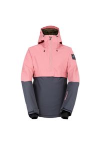DARE 2B - Kurtka Narciarska Womens/Ladies Snowburst Overhead. Kolor: wielokolorowy, brązowy, różowy. Sezon: zima. Sport: narciarstwo #1