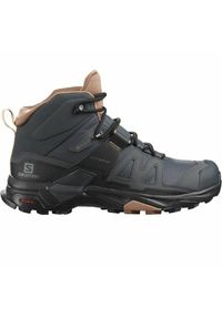 salomon - Buty górskie Salomon X Ultra 4 Mid Gore-Tex Wielokolorowy. Zapięcie: sznurówki. Kolor: szary. Materiał: materiał. Szerokość cholewki: normalna. Styl: sportowy