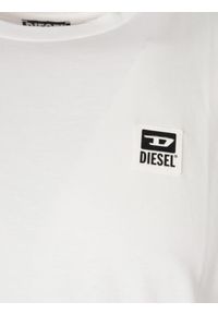 Diesel T-Shirt "T-Diegos" | A00356-RAAXJ-100 | Mężczyzna | Biały. Okazja: na co dzień. Kolor: biały. Materiał: bawełna. Wzór: aplikacja. Styl: casual, klasyczny #2
