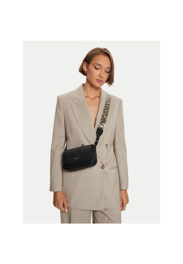 Torebka Emporio Armani. Kolor: czarny