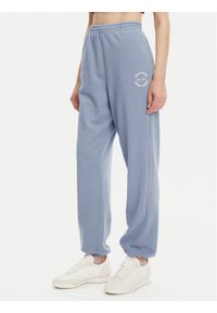 TOMMY HILFIGER - Tommy Hilfiger Spodnie dresowe UW0UW05793 Niebieski Regular Fit. Kolor: niebieski. Materiał: bawełna