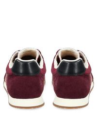 GANT - Gant Sneakersy 31531035 Bordowy. Kolor: czerwony. Materiał: skóra, zamsz