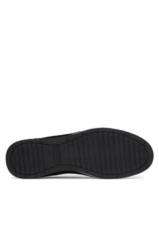 Guess Sneakersy FMJDRE SUE12 Czarny. Kolor: czarny. Materiał: skóra, zamsz