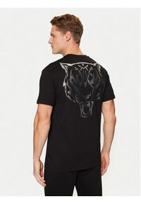 Plein Sport T-Shirt AADC MTK7942 STE001N Czarny Regular Fit. Kolor: czarny. Materiał: bawełna. Styl: sportowy #5