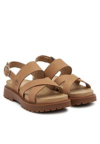 Timberland Sandały TB0A61T4EN31 Beżowy. Kolor: beżowy. Materiał: skóra
