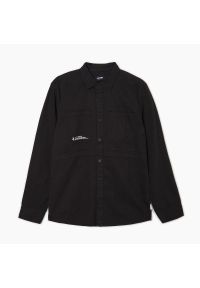 Cropp - Czarna koszula z kieszeniami ADU.LTD - Czarny. Kolor: czarny
