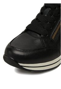 Remonte Sneakersy D0T03-01 Czarny. Kolor: czarny. Materiał: skóra #3