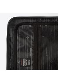 Wittchen - Zestaw walizek z ABS-u w ukośne paski. Kolor: czarny. Materiał: poliester. Wzór: paski. Styl: elegancki