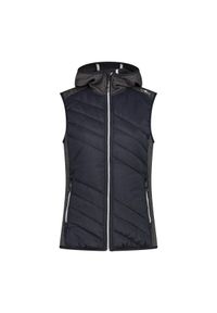 Kurtka hybrydowa z kapturem damska CMP. Typ kołnierza: kaptur. Kolor: szary, wielokolorowy, brązowy. Sport: turystyka piesza #1