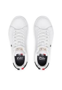 Polo Ralph Lauren Sneakersy Hrt Ct II 809860883003 Biały. Kolor: biały. Materiał: skóra