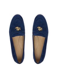 Lauren Ralph Lauren - LAUREN RALPH LAUREN Loafersy Averi III 802959266001 Granatowy. Kolor: niebieski. Materiał: skóra, zamsz