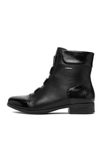 Rieker Botki CEO-77053-00 Czarny. Kolor: czarny. Materiał: skóra #8