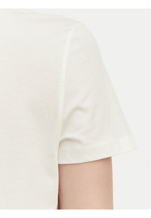 Vero Moda T-Shirt Jida 10340948 Biały Regular Fit. Kolor: biały. Materiał: bawełna