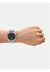 Fossil Zegarek Machine FS6095 Srebrny. Kolor: srebrny #5