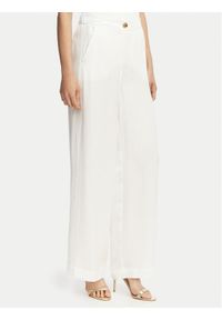Marella Spodnie materiałowe Idoneo 2613131082 Biały Wide Leg. Kolor: biały. Materiał: wiskoza #1