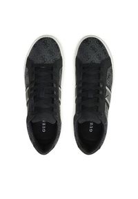 Guess Sneakersy Todi II FMPTII FAB12 Czarny. Kolor: czarny. Materiał: skóra