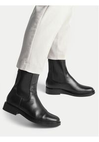 Gino Rossi Botki ANITA-124-25215PE Czarny. Kolor: czarny. Materiał: skóra #5