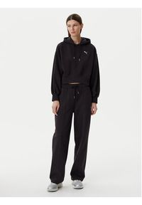 Puma Spodnie dresowe Ess 629774 Czarny Straight Fit. Kolor: czarny. Materiał: bawełna #2