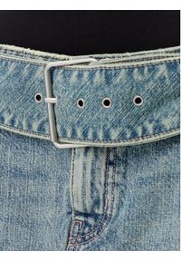 Hugo - HUGO Spódnica jeansowa Gamini 50541549 Niebieski Regular Fit. Kolor: niebieski. Materiał: jeans #4