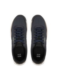 BOSS Sneakersy Titanium 50563962 Granatowy. Kolor: niebieski. Materiał: skóra #6