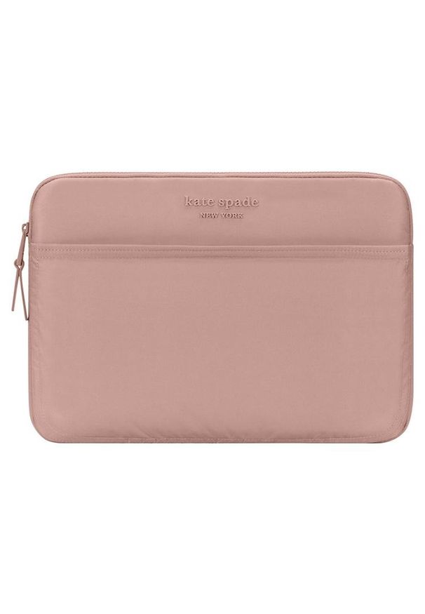 Etui Kate Spade New York Puffer Sleeve do MacBook Pro 16'' / Laptop 16'' (Madison Rouge Nylon). Materiał: nylon. Styl: elegancki, casual