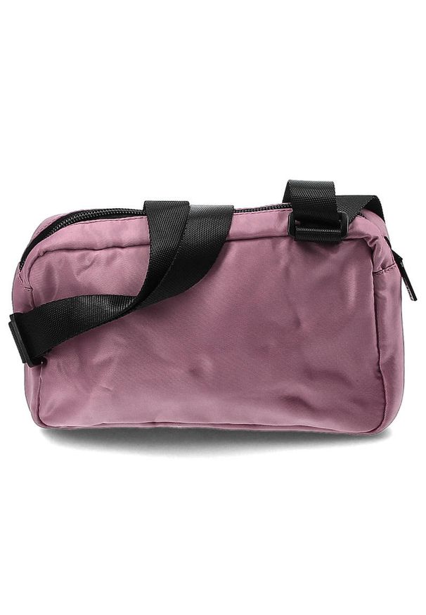 Big Star Accessories - Torba damska Big Star, kosmetyczka wykonana z materiału syntetycznego z nadrukowanym logo na froncie zapinana na zamek błyskawiczny, róż ciemny, II57. Kolor: różowy. Styl: casual, elegancki